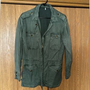 Olive green jacket